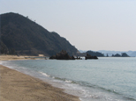 日本海側、きれいな若狭湾の海水浴場は福井県水晶浜海水浴場　海の家シードリーム（SEA DREAM） 写真